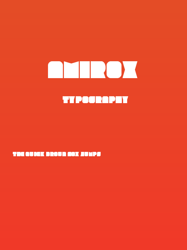 Amirox Poster