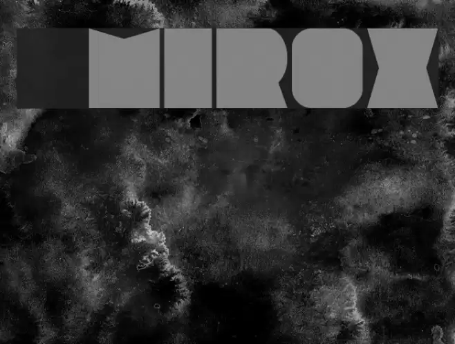 Amirox Font examples