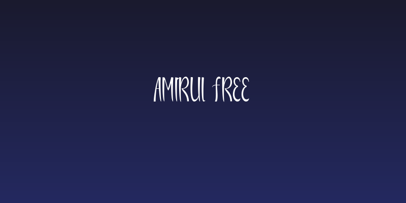 Amirul Free Social Header