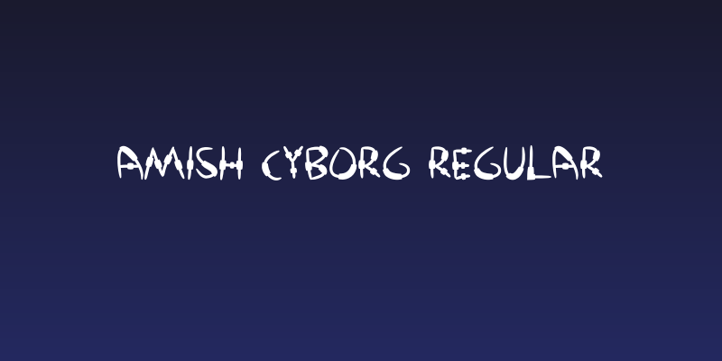 Amish Cyborg Regular Social Header