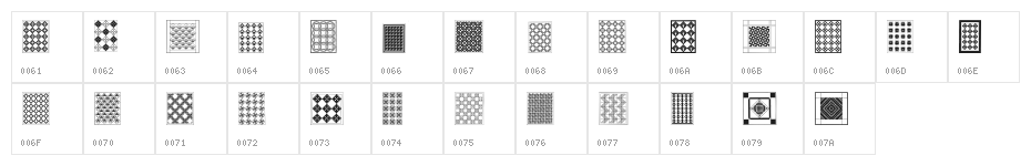 Amish Quilts Character Map