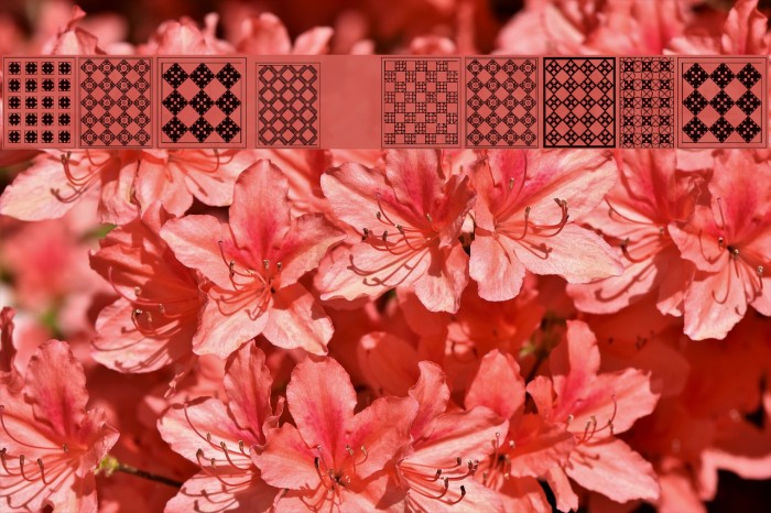 Amish Quilts Font examples