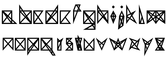 Amit Font LOWERCASE