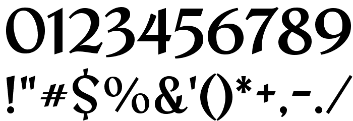 Amita Bold Font OTHER CHARS