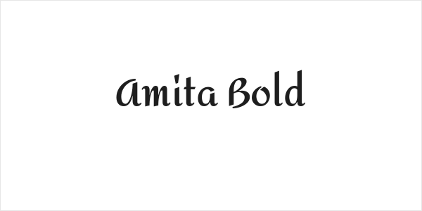 Amita Bold Logo