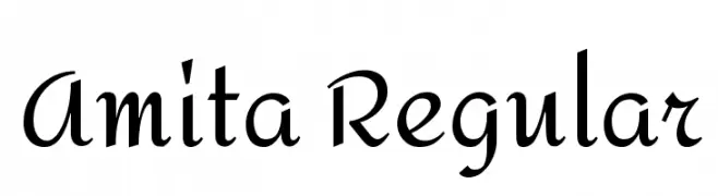 Amita Regular  تنزيل الخطوط