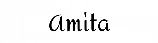 Amita  تنزيل الخطوط