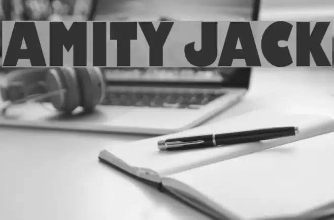Amity Jack Font examples