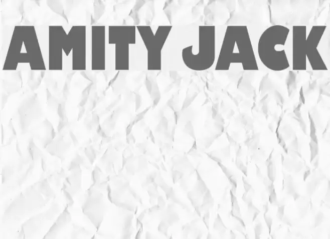 Amity Jack Font examples