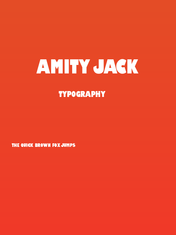 Amity Jack Poster