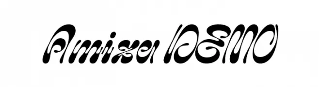 Amiza DEMO Font