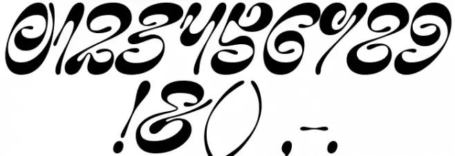 Amiza DEMO Font Alte caractere