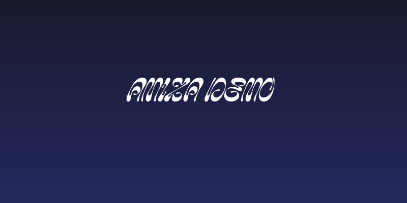 Amiza DEMO Social Header