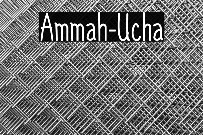 Ammah-Ucha Example 3