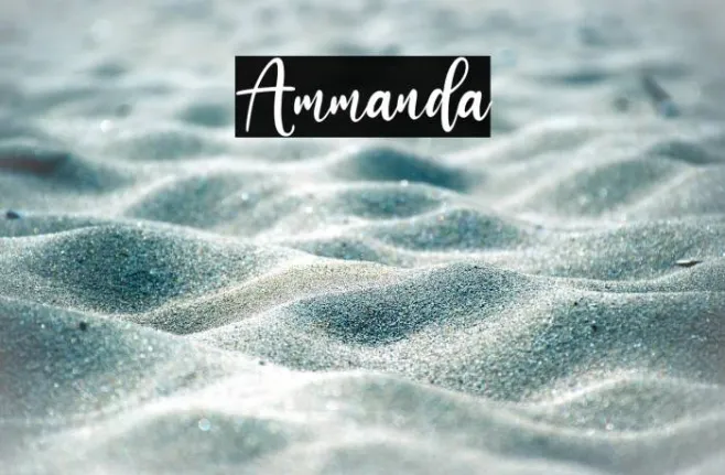 Ammanda Example 3