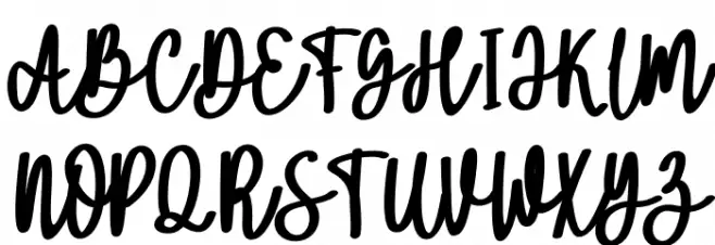 Ammelia FREE Font Litere mari