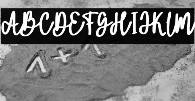 AmmeliaFREE خط examples