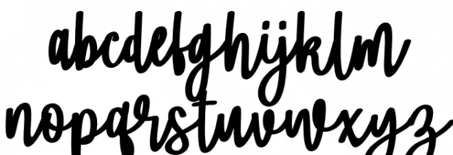 AmmeliaFREE خط أحرف صغيرة