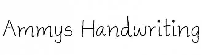 Ammys Handwriting 
