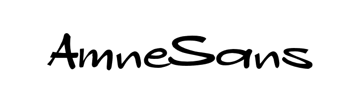 Amne Sans  フリーフォントのダウンロード