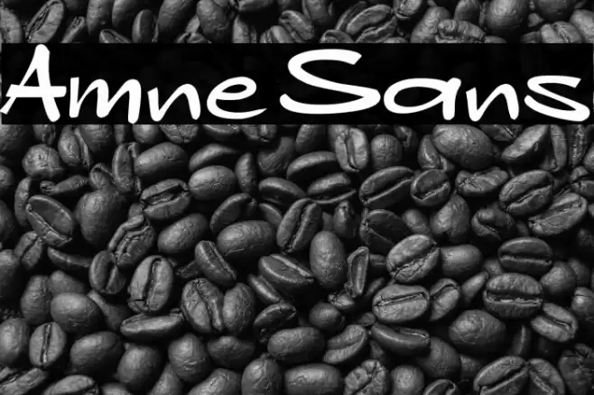 Amne Sans Font examples