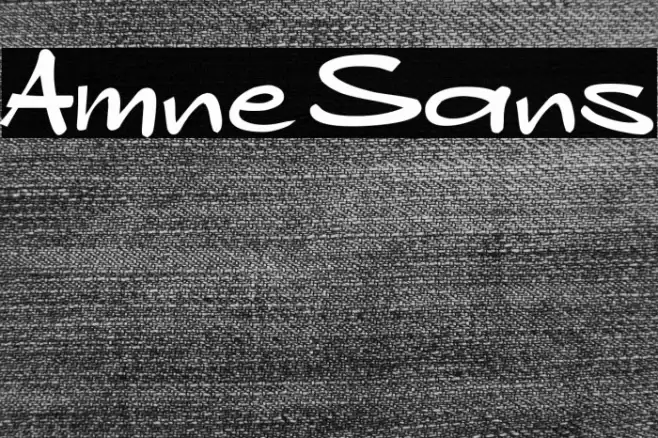 Amne Sans Font examples
