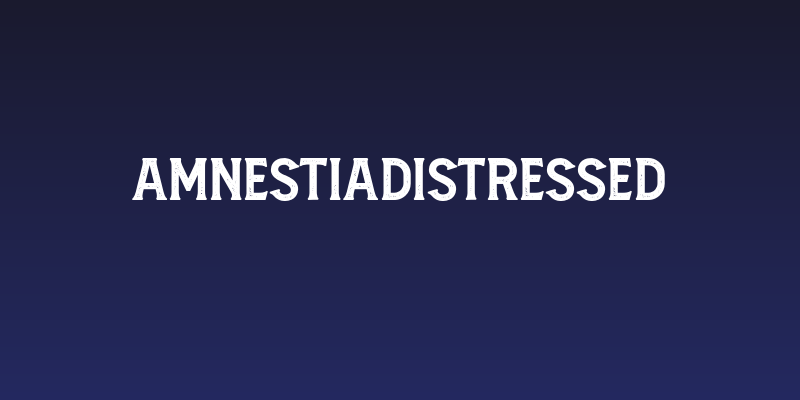AmnestiaDistressed Social Header