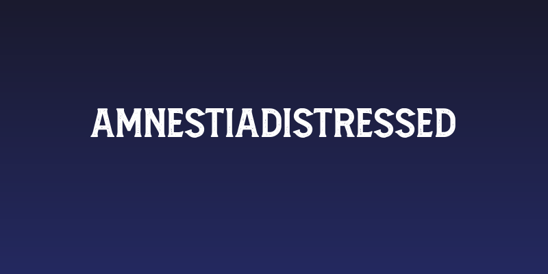 AmnestiaDistressed Social Header