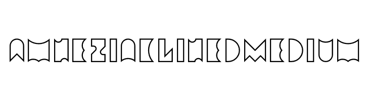 Amneziak Lined Medium  免费字体下载