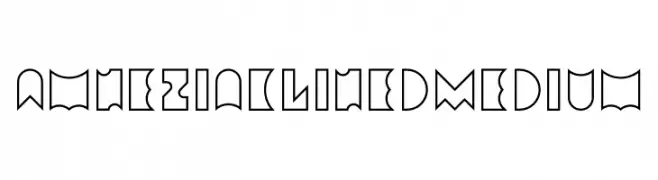 Amneziak Lined Medium  Descarca Fonturi Gratis