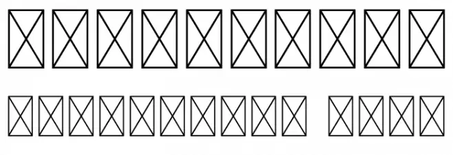 Amneziak Lined Thin Font OTHER CHARS