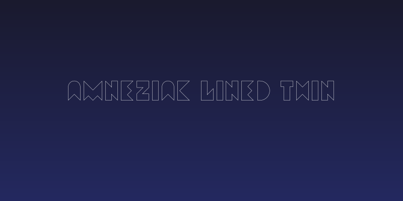 Amneziak Lined Thin Social Header
