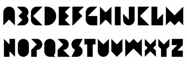 Amneziak Font Litere mari