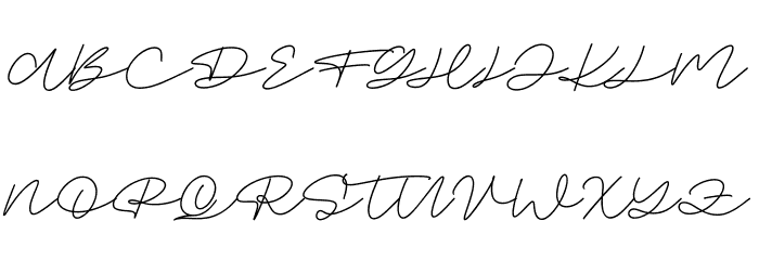 Amodia Charlote Free Font OTHER CHARS