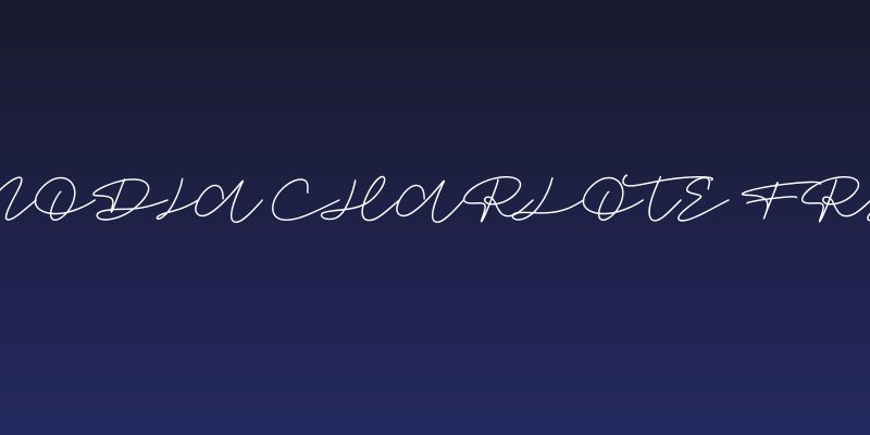 Amodia Charlote Free Social Header