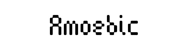 Amoebic  フリーフォントのダウンロード