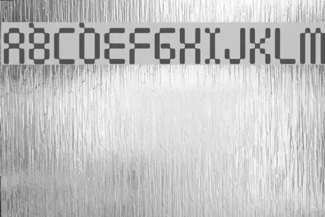 Amoebic Font examples