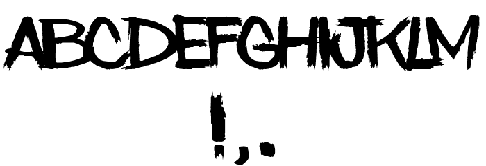 Among Dead Priest Font OTHER CHARS