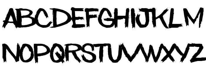 Among Dead Priest Font LOWERCASE