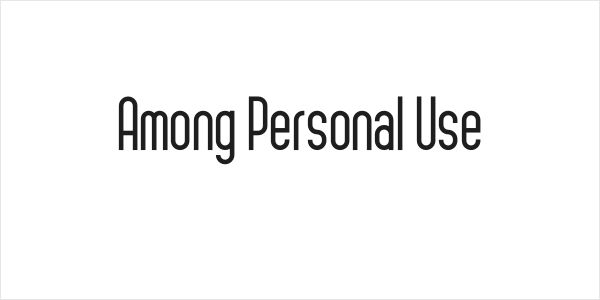 Among Personal Use Logo