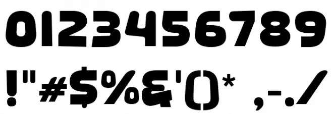 Among You Font OTHER CHARS