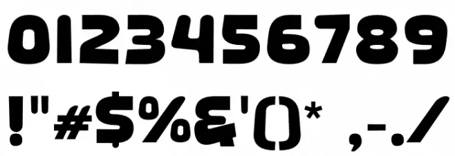 Among You Font OTHER CHARS