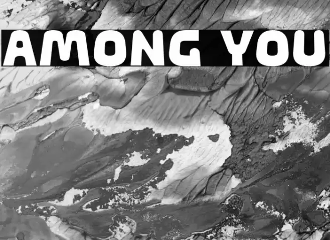 Among You Font examples