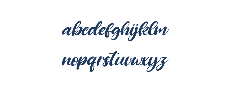 Amongh Sein Italic Lowercase