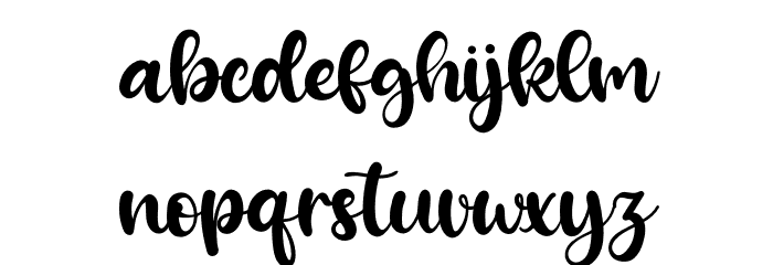 Amongh Sein Font LOWERCASE