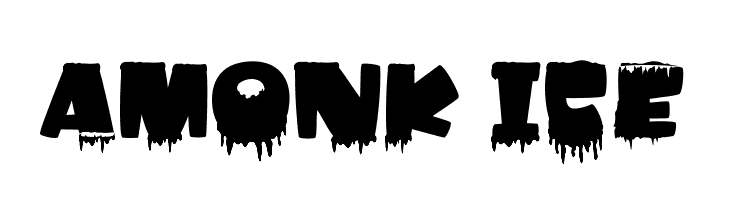 Amonk Ice  Frei Schriftart Herunterladen