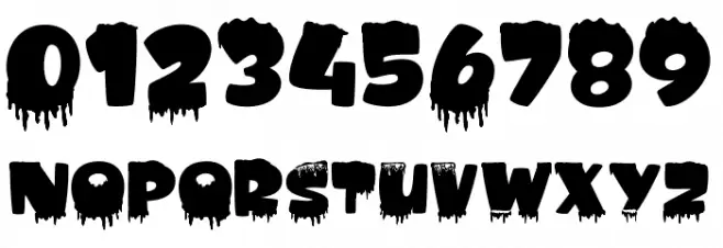 Amonk Ice Font OTHER CHARS