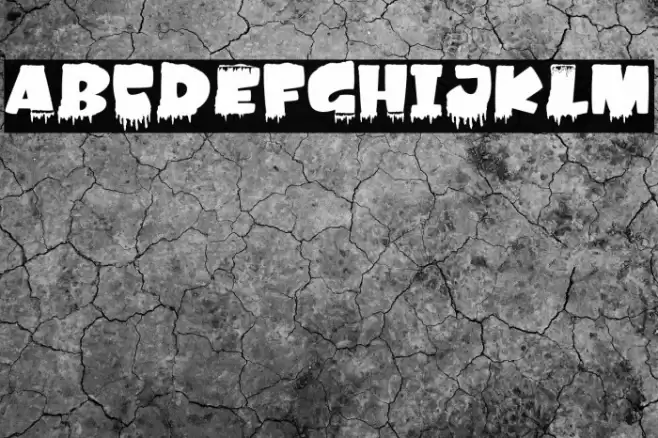 Amonk-Ice Font examples