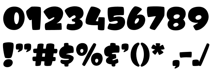 Amonk Font OTHER CHARS
