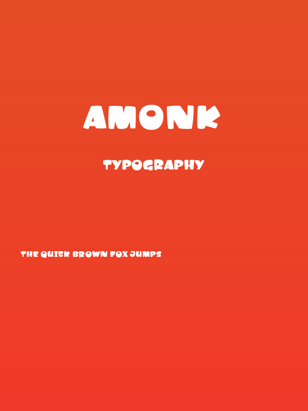Amonk Poster